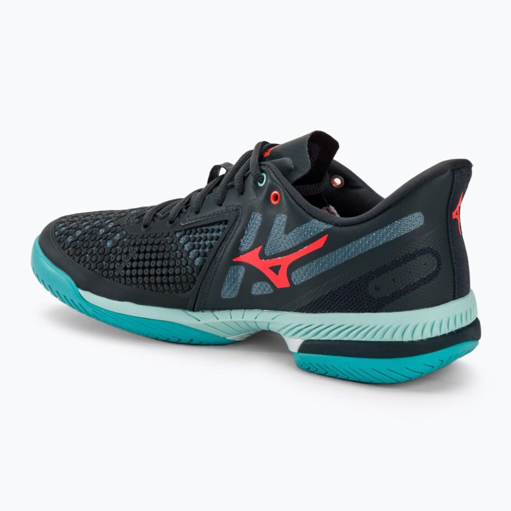 Теннисные кроссовки Mizuno Wave Exceed Tour 5 AC collegiate blue/soleil/tanager turquoise