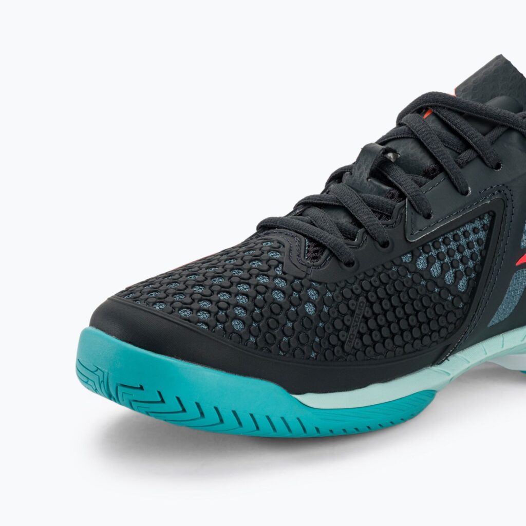 Теннисные кроссовки Mizuno Wave Exceed Tour 5 AC collegiate blue/soleil/tanager turquoise