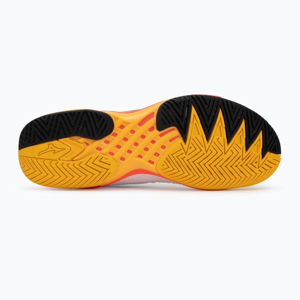 Теннисные кроссовки Mizuno Wave Exceed Tour 6 AC white/fiery coral 2/citrus