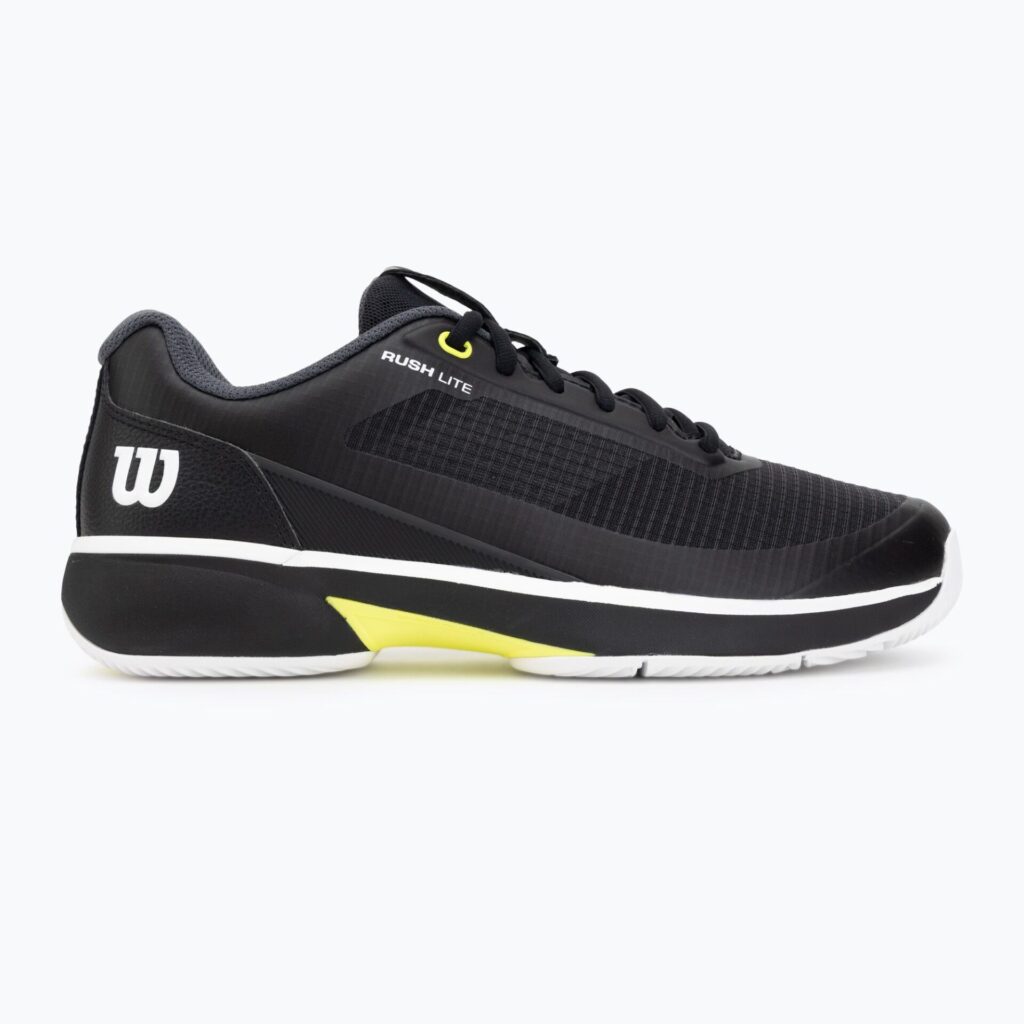 Теннисные кроссовки мужские Rush Lite 5 Clay black/white/safety yellow