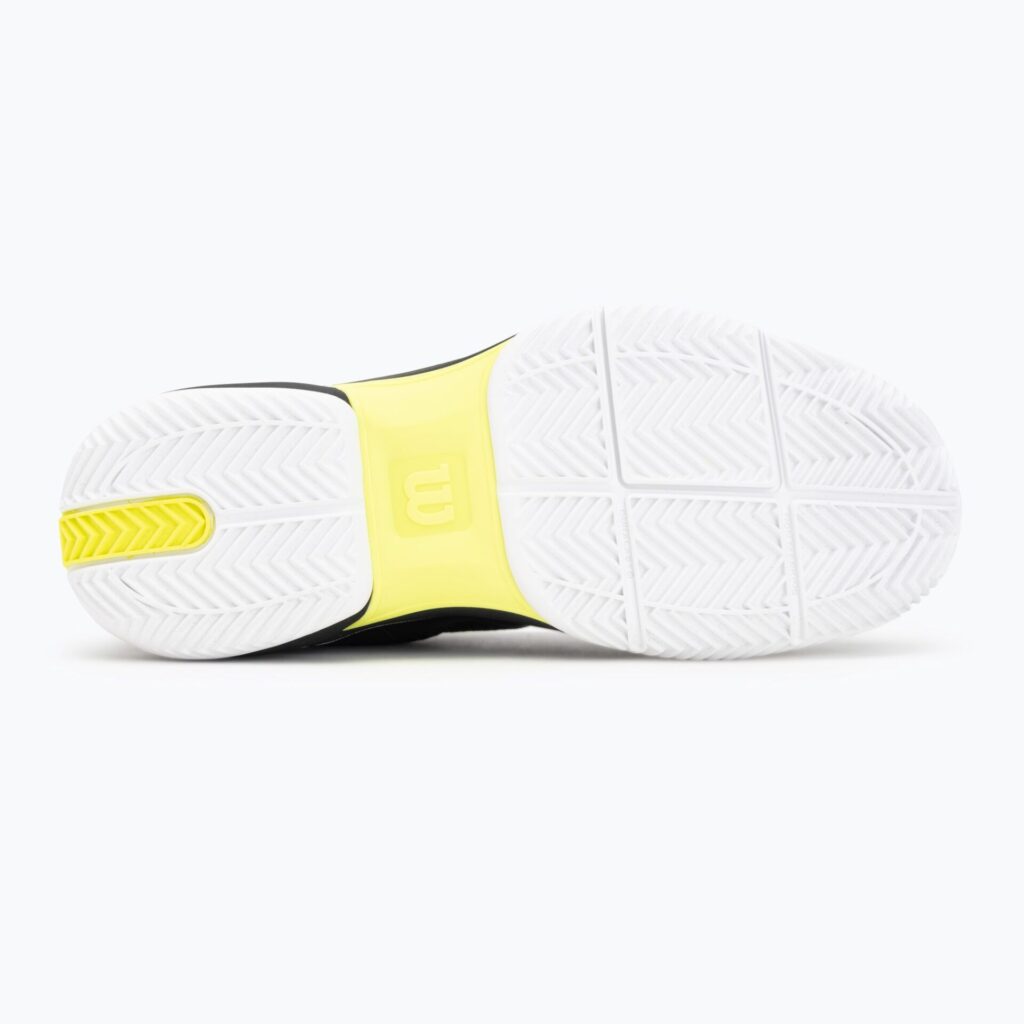 Теннисные кроссовки мужские Rush Lite 5 Clay black/white/safety yellow