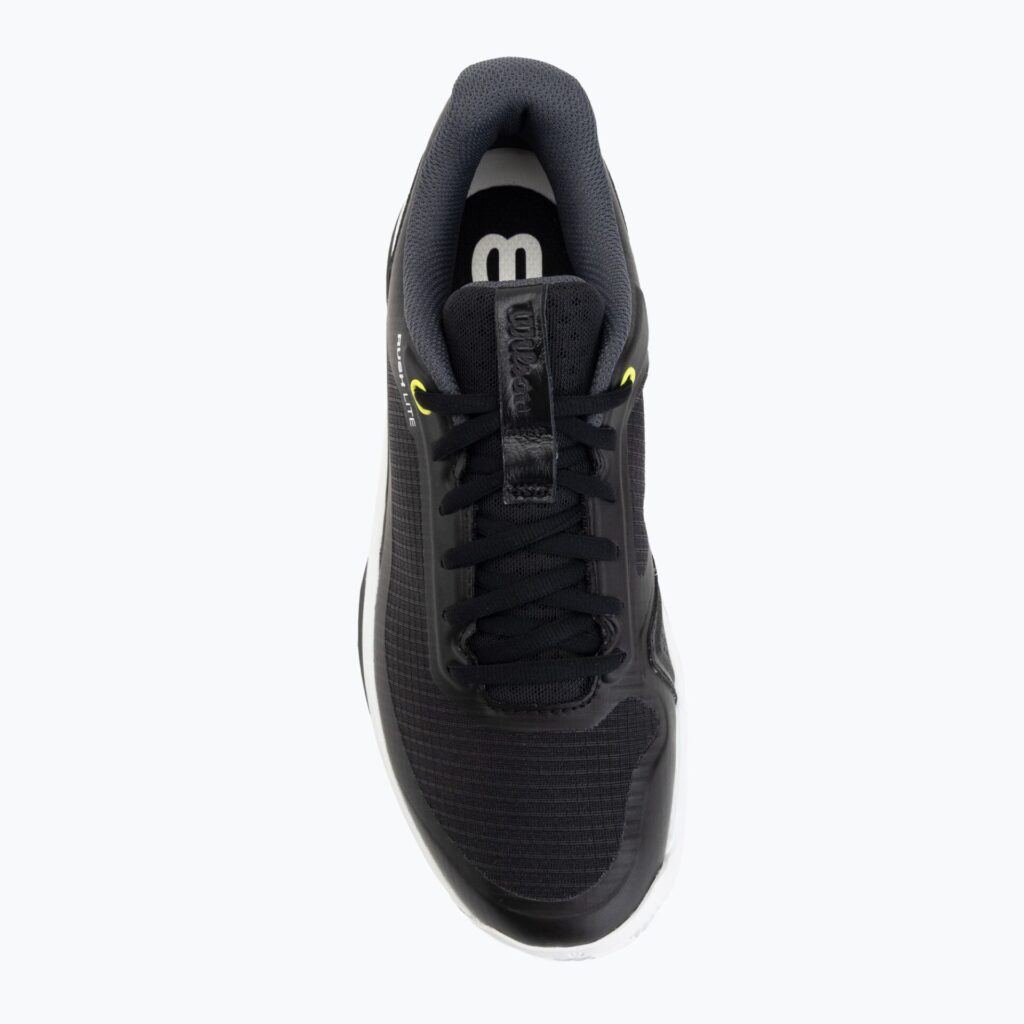 Теннисные кроссовки мужские Rush Lite 5 Clay black/white/safety yellow