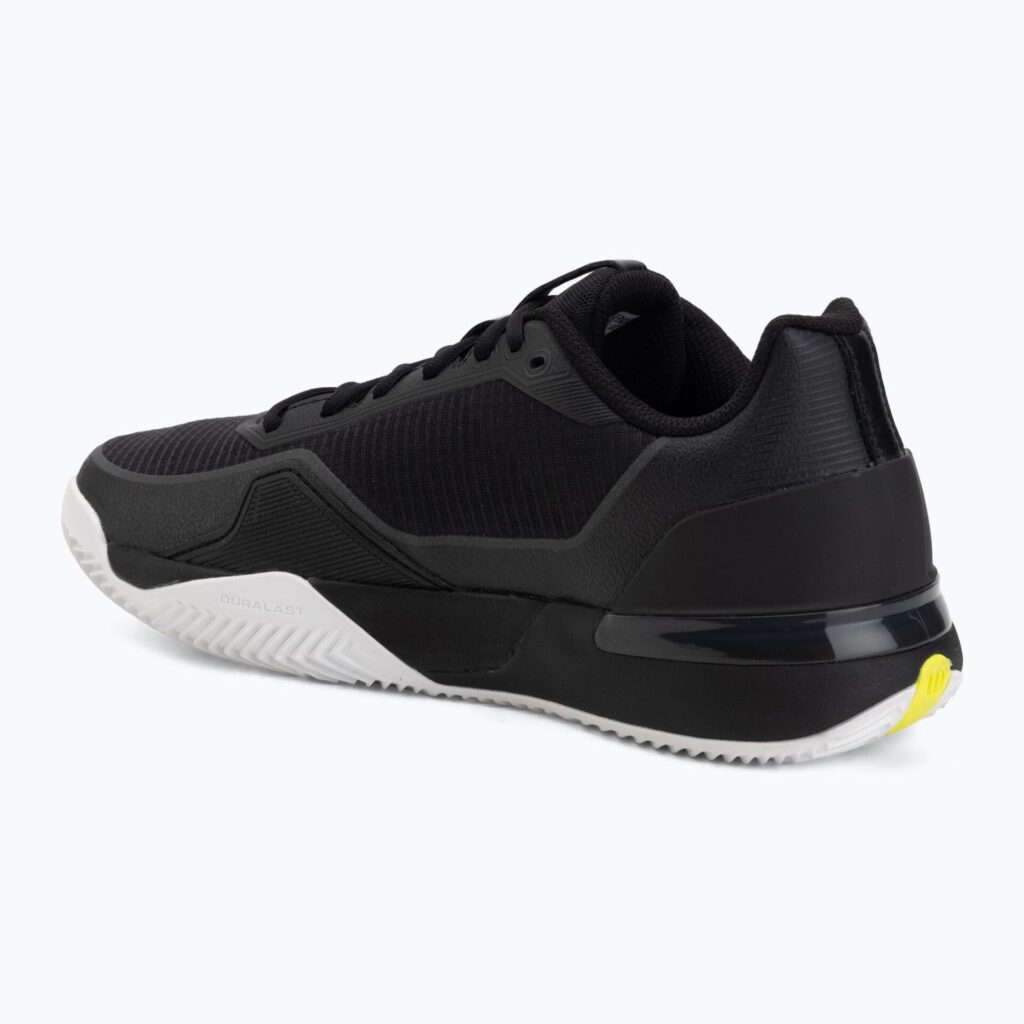 Теннисные кроссовки мужские Rush Pro 5 Tour Clay black/white/safety yellow