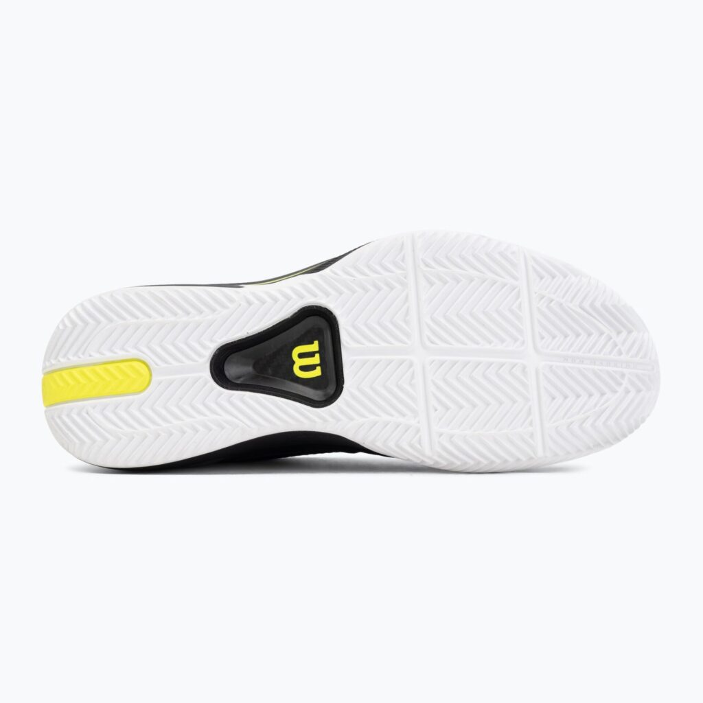 Теннисные кроссовки мужские Rush Pro 5 Tour Clay black/white/safety yellow