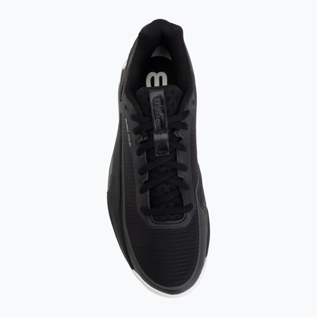 Теннисные кроссовки мужские Rush Pro 5 Tour Clay black/white/safety yellow