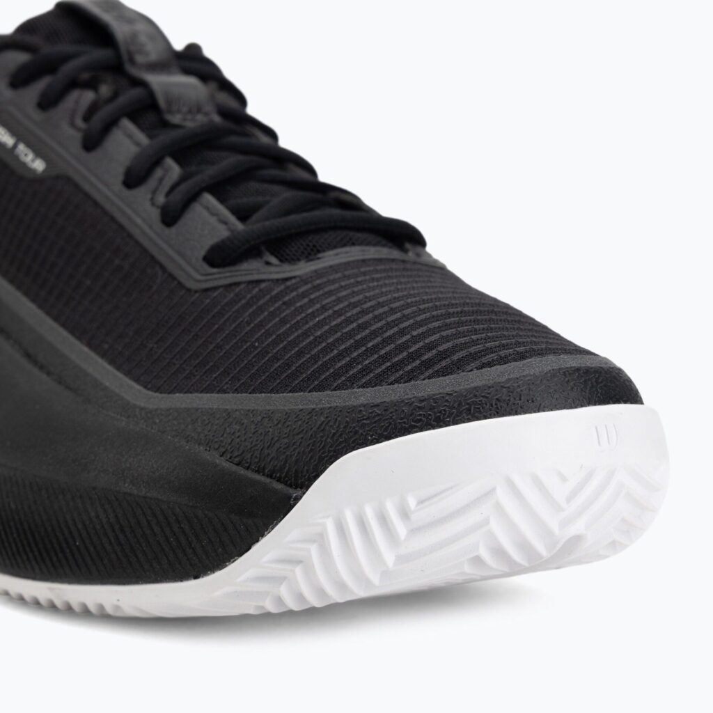 Теннисные кроссовки мужские Rush Pro 5 Tour Clay black/white/safety yellow