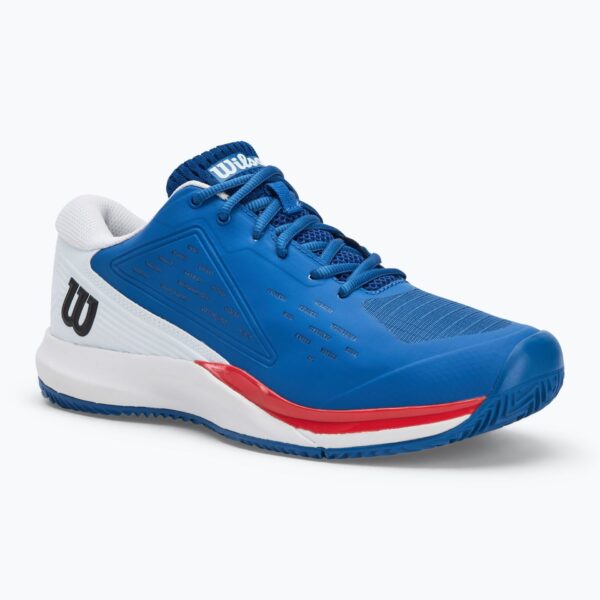 Теннисные кроссовки мужские Rush Pro Ace Clay deja vu blue/ white/ infrared