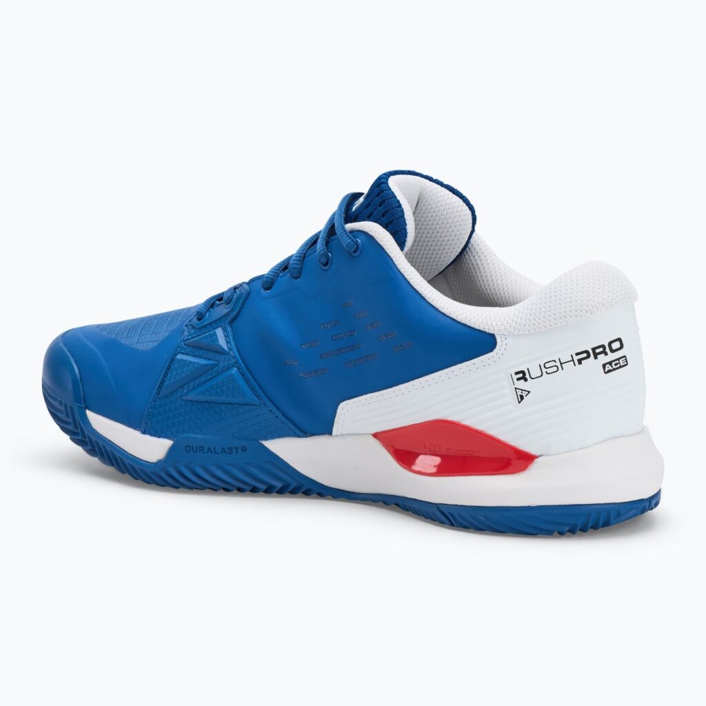 Теннисные кроссовки мужские Rush Pro Ace Clay deja vu blue/ white/ infrared
