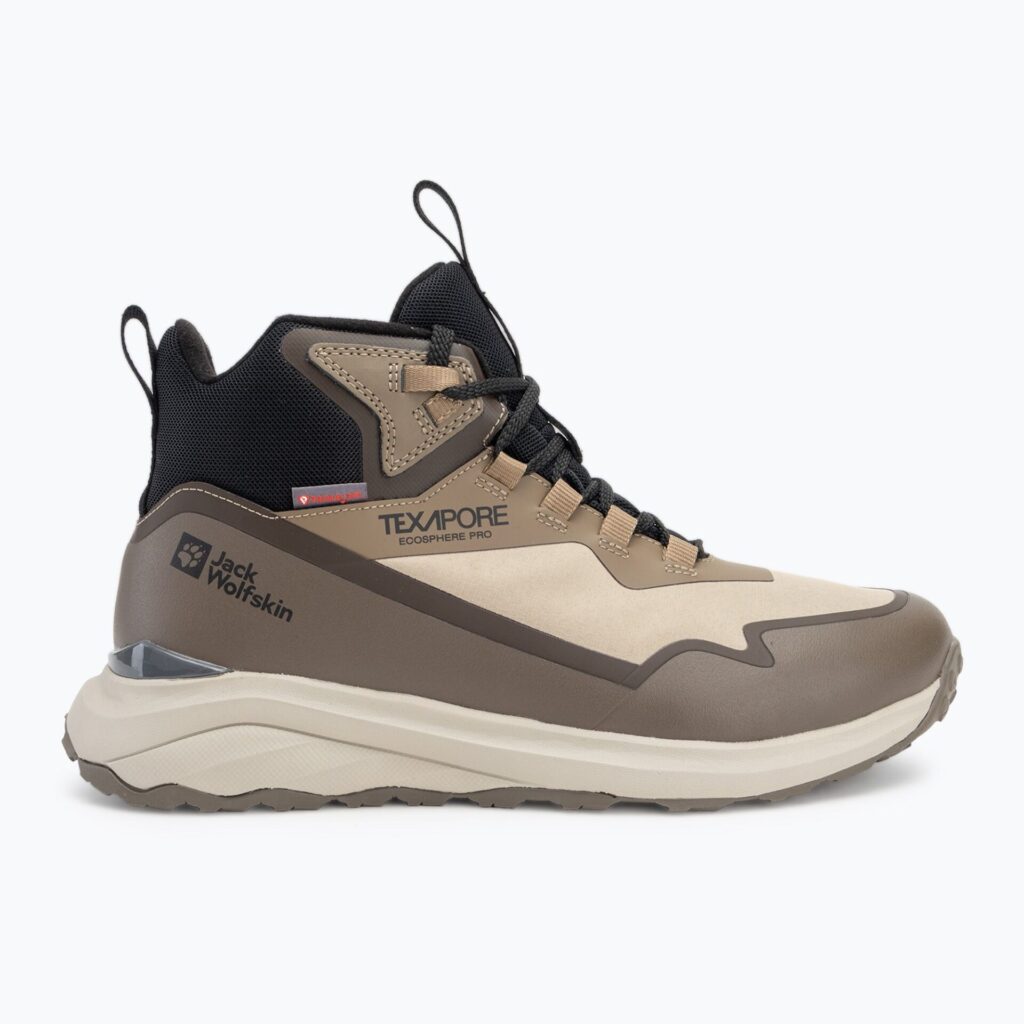 Ботинки мужские Jack Wolfskin Dromoventure Wt Texapore Mid cold coffe