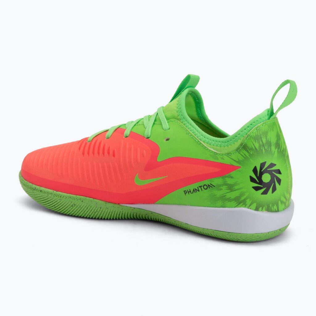 Детские футбольные бутсы Nike Jr. Phantom 6 Academy Erling Haaland IC hot punch/green strike/black