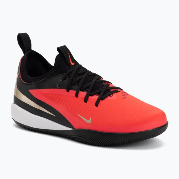 Детские футбольные бутсы Nike Jr. Phantom 6 Low Academy Bright Crimson/Bright Crimson/Black