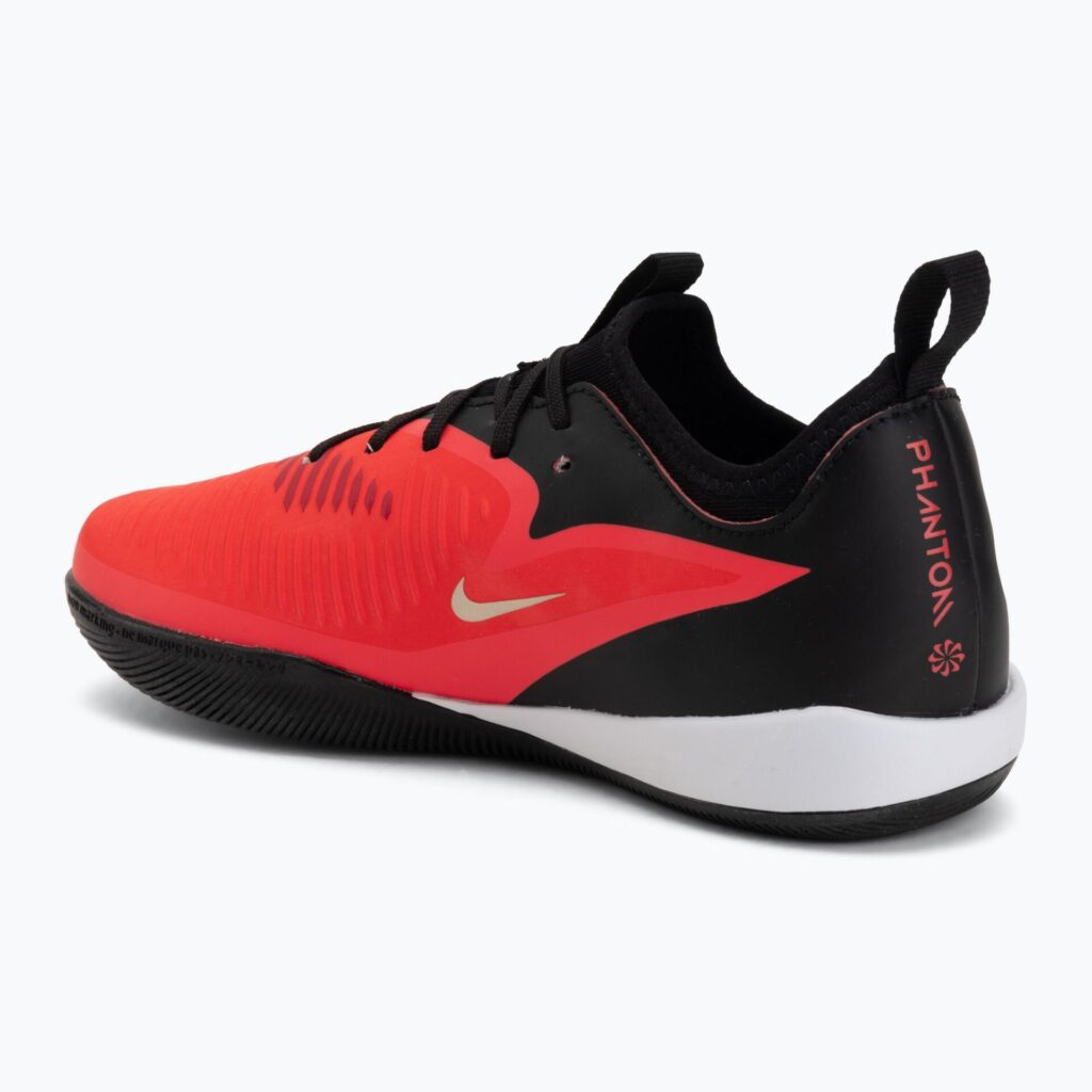 Детские футбольные бутсы Nike Jr. Phantom 6 Low Academy Bright Crimson/Bright Crimson/Black