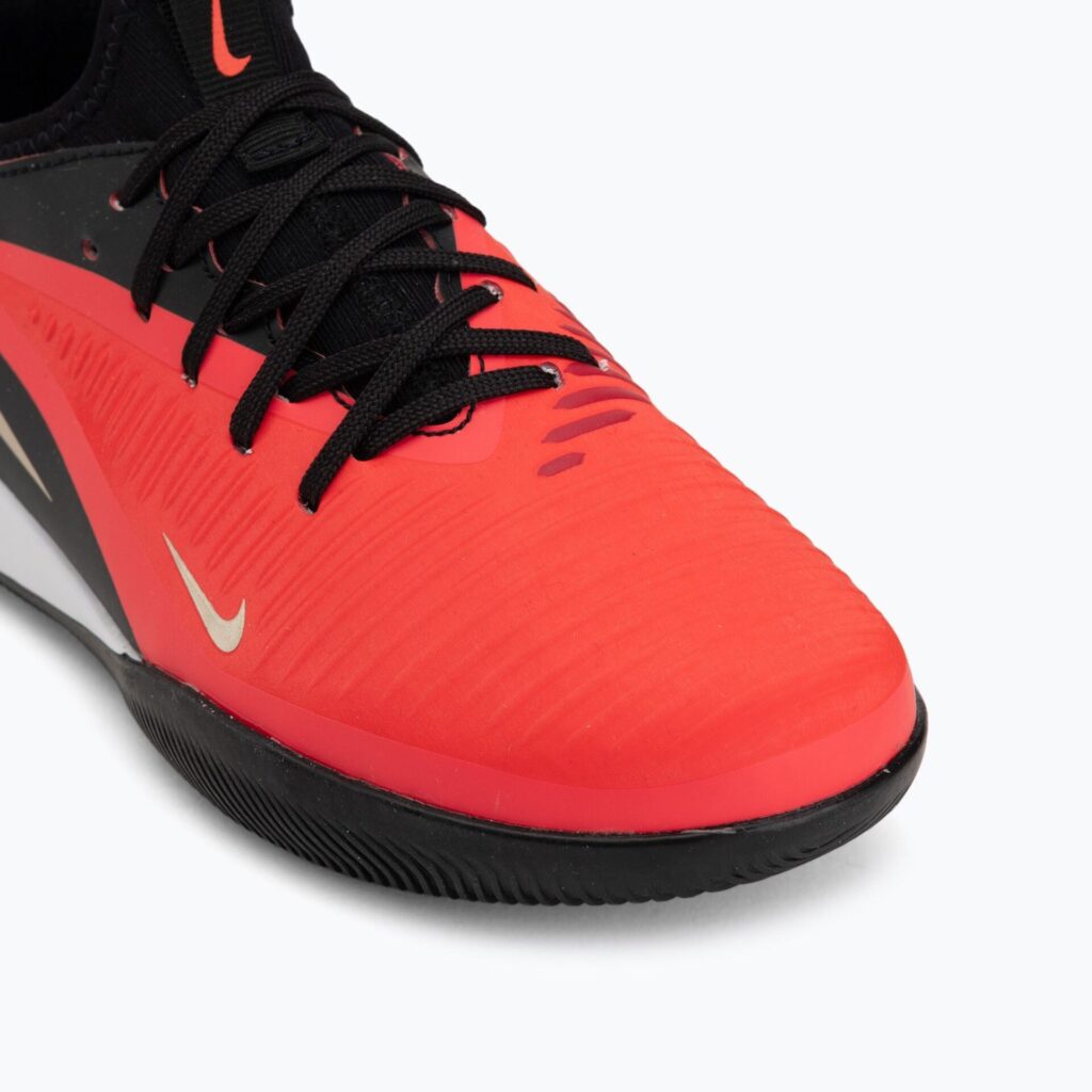 Детские футбольные бутсы Nike Jr. Phantom 6 Low Academy Bright Crimson/Bright Crimson/Black