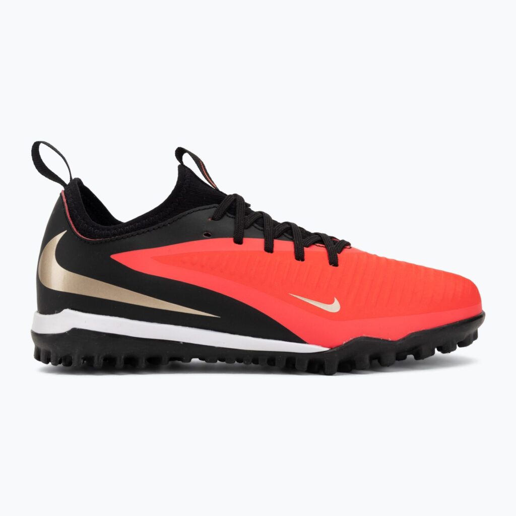Детские футбольные бутсы Nike Jr. Phantom 6 Low Academy Bright Crimson/Bright Crimson/Black