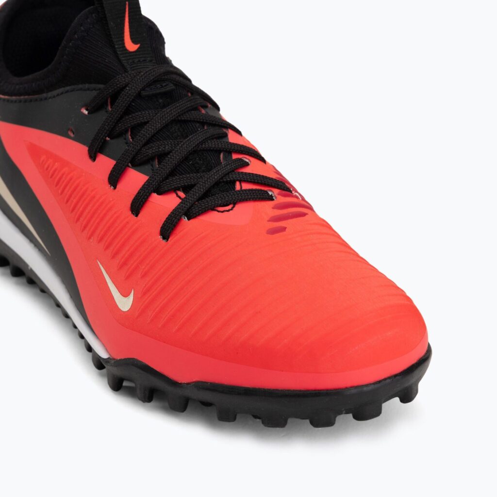 Детские футбольные бутсы Nike Jr. Phantom 6 Low Academy Bright Crimson/Bright Crimson/Black