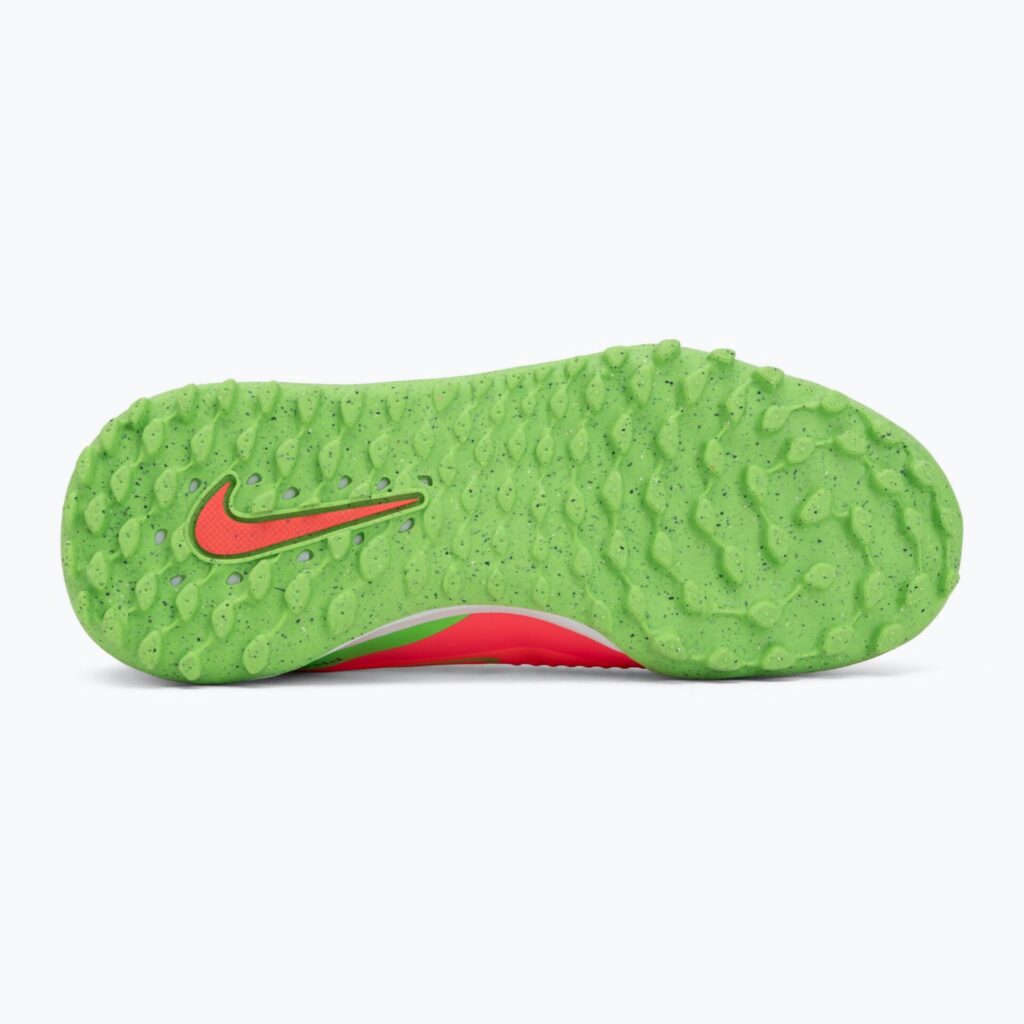 Детские футбольные бутсы Nike Jr. Phantom 6 Low Academy Erling Haaland TF hot punch/green strike/black