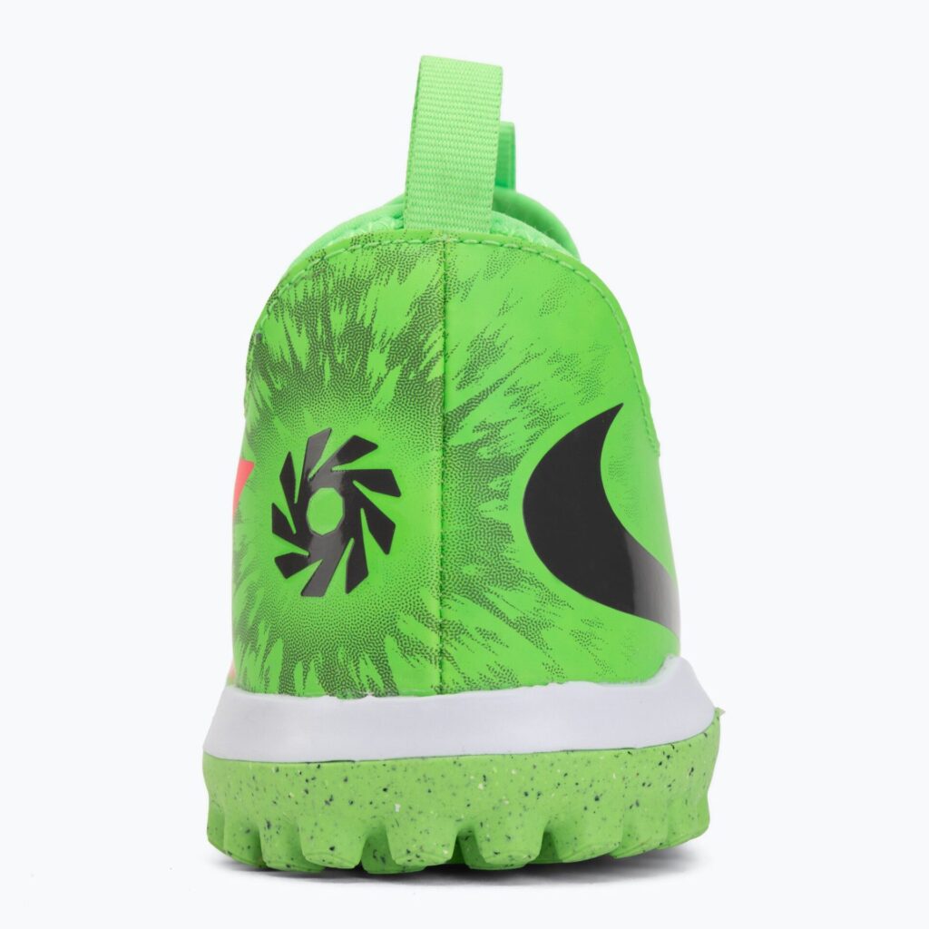 Детские футбольные бутсы Nike Jr. Phantom 6 Low Academy Erling Haaland TF hot punch/green strike/black