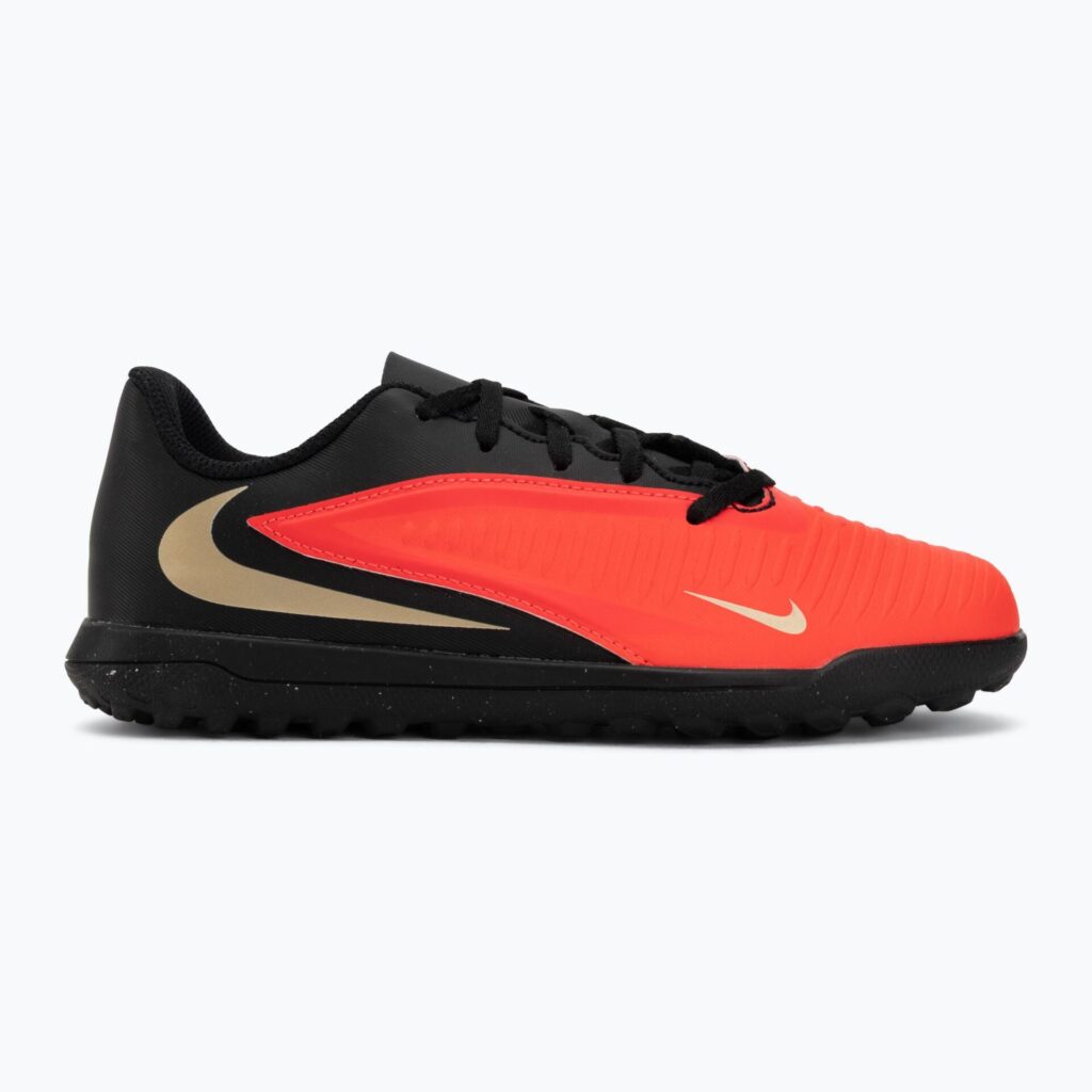 Детские футбольные бутсы Nike Jr. Phantom 6 Low Club Bright Crimson/Bright Crimson/Black