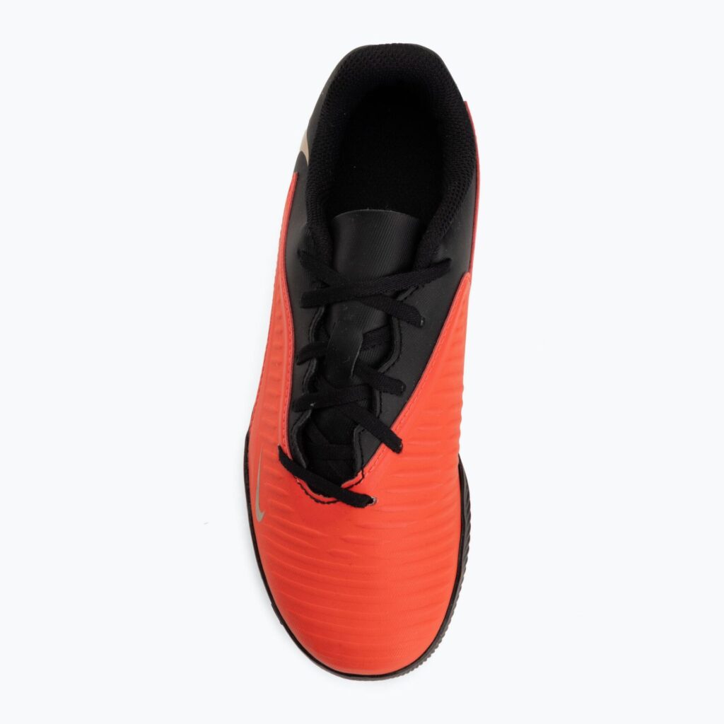 Детские футбольные бутсы Nike Jr. Phantom 6 Low Club Bright Crimson/Bright Crimson/Black