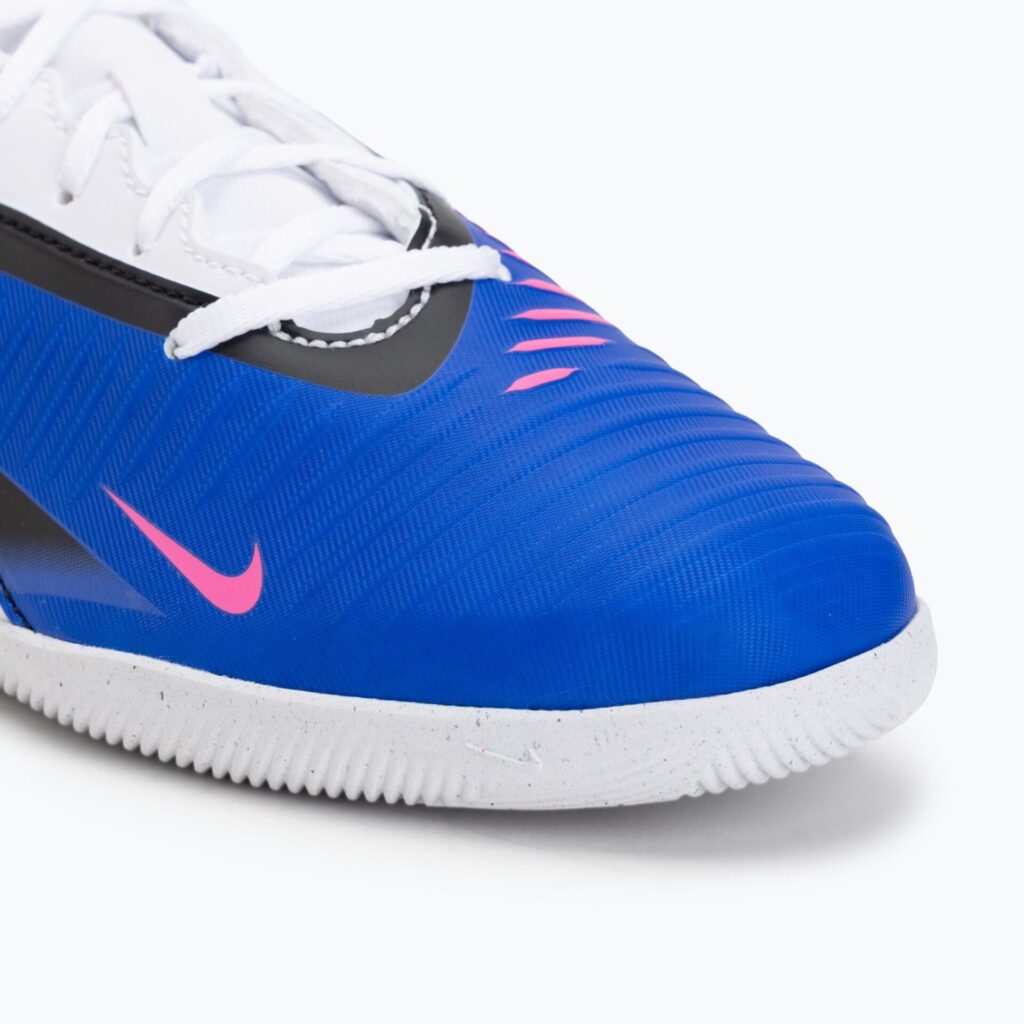 Детские футбольные бутсы Nike Jr. Phantom 6 Low Club IN racer blue/white/pink blast