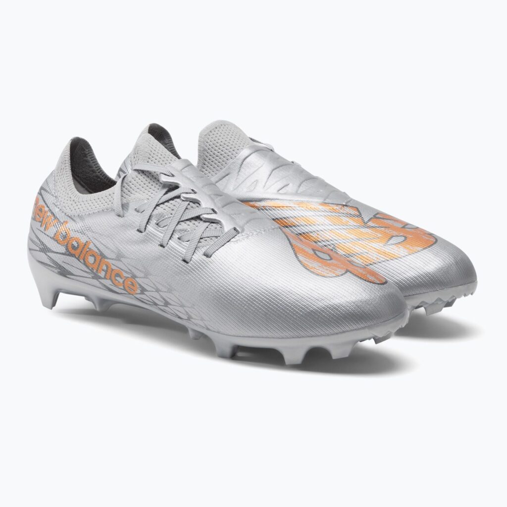 Футбольные бутсы New Balance Furon Destroy V7+ FG silver