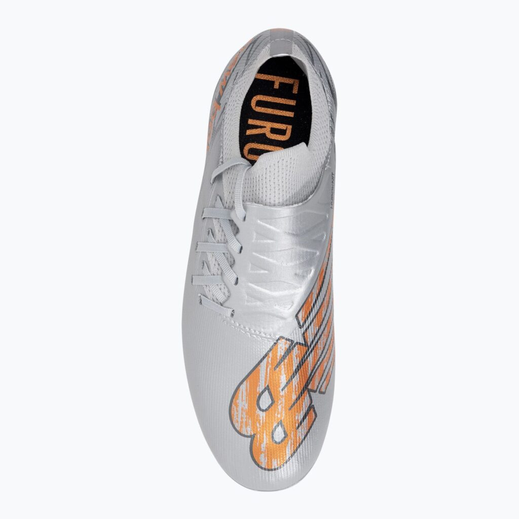 Футбольные бутсы New Balance Furon Destroy V7+ FG silver