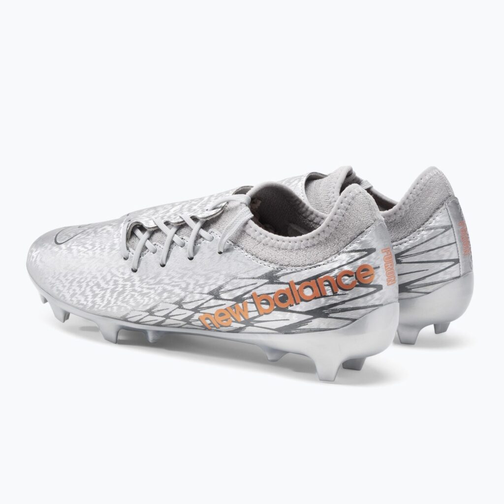 Футбольные бутсы New Balance Furon Dispatch V7+ FG silver