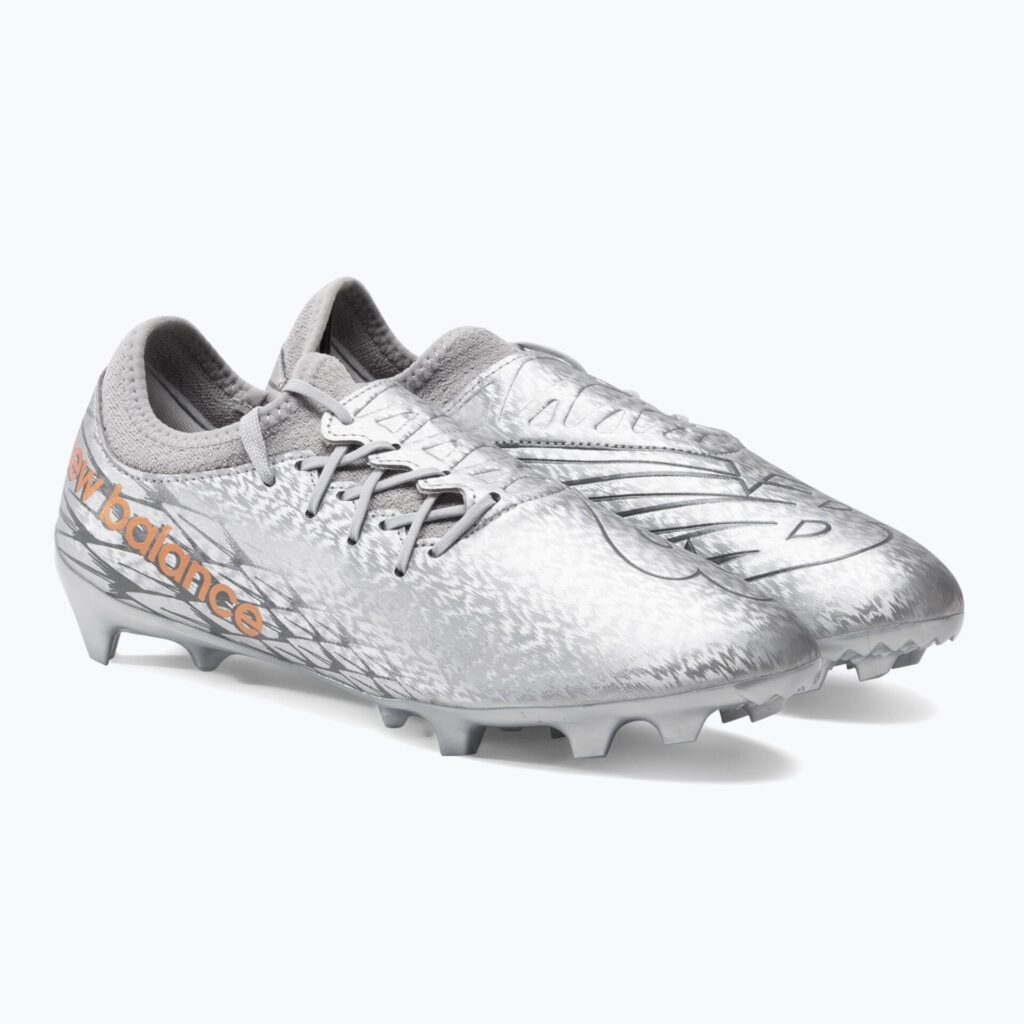 Футбольные бутсы New Balance Furon Dispatch V7+ FG silver