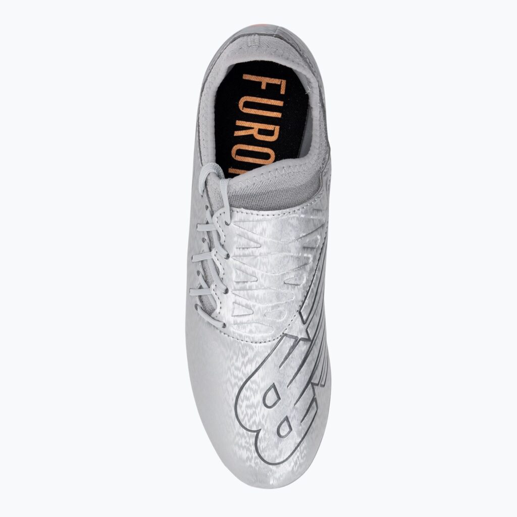 Футбольные бутсы New Balance Furon Dispatch V7+ FG silver