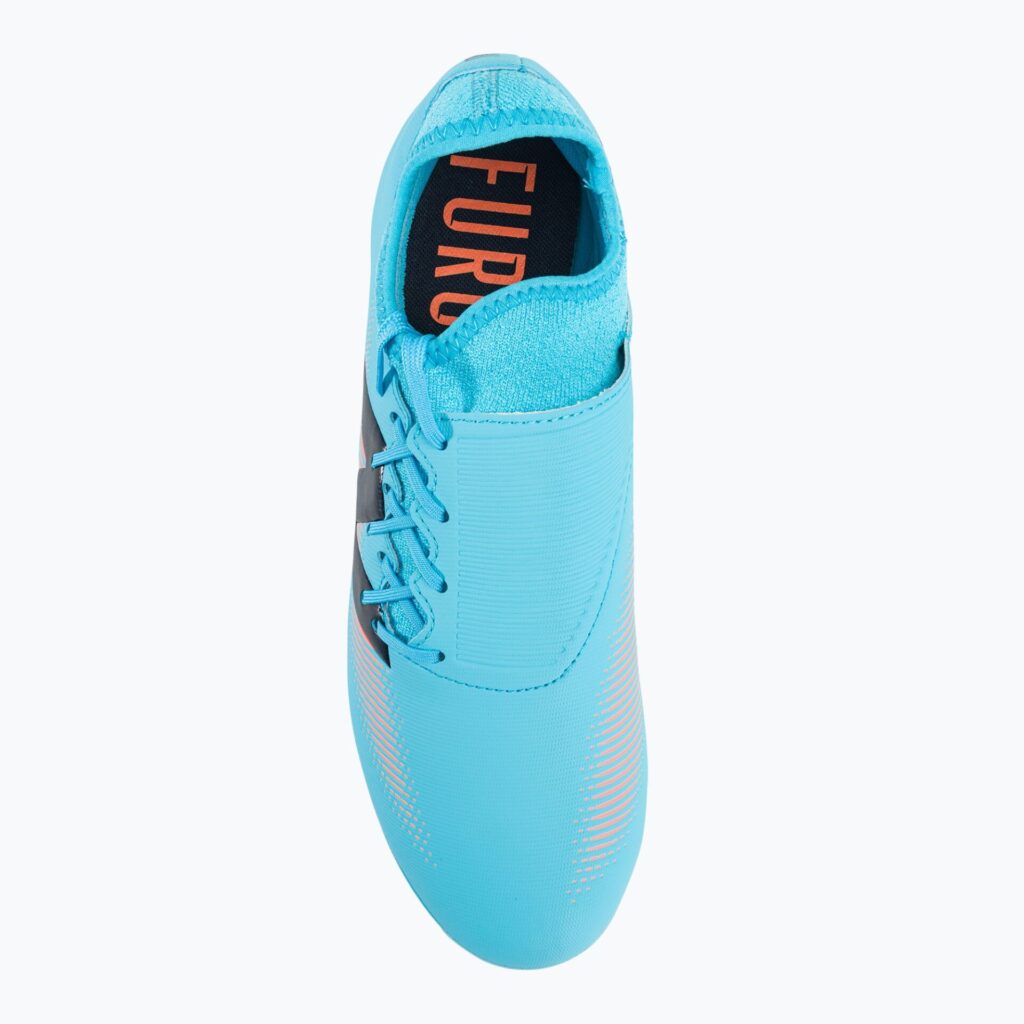 Футбольные бутсы New Balance Furon Dispatch V7+ FG team sky blue