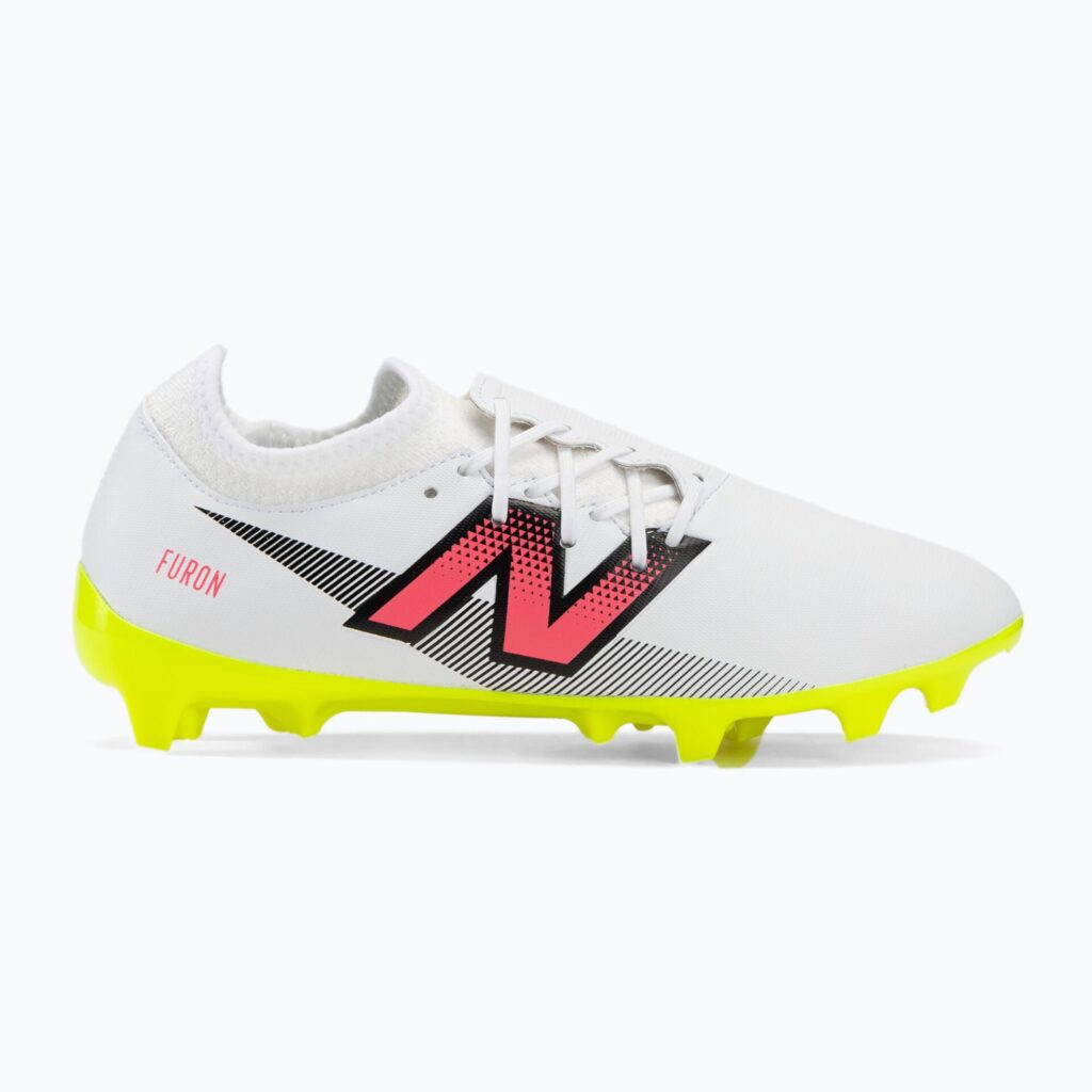 Футбольные бутсы New Balance Furon Dispatch V7+ FG white