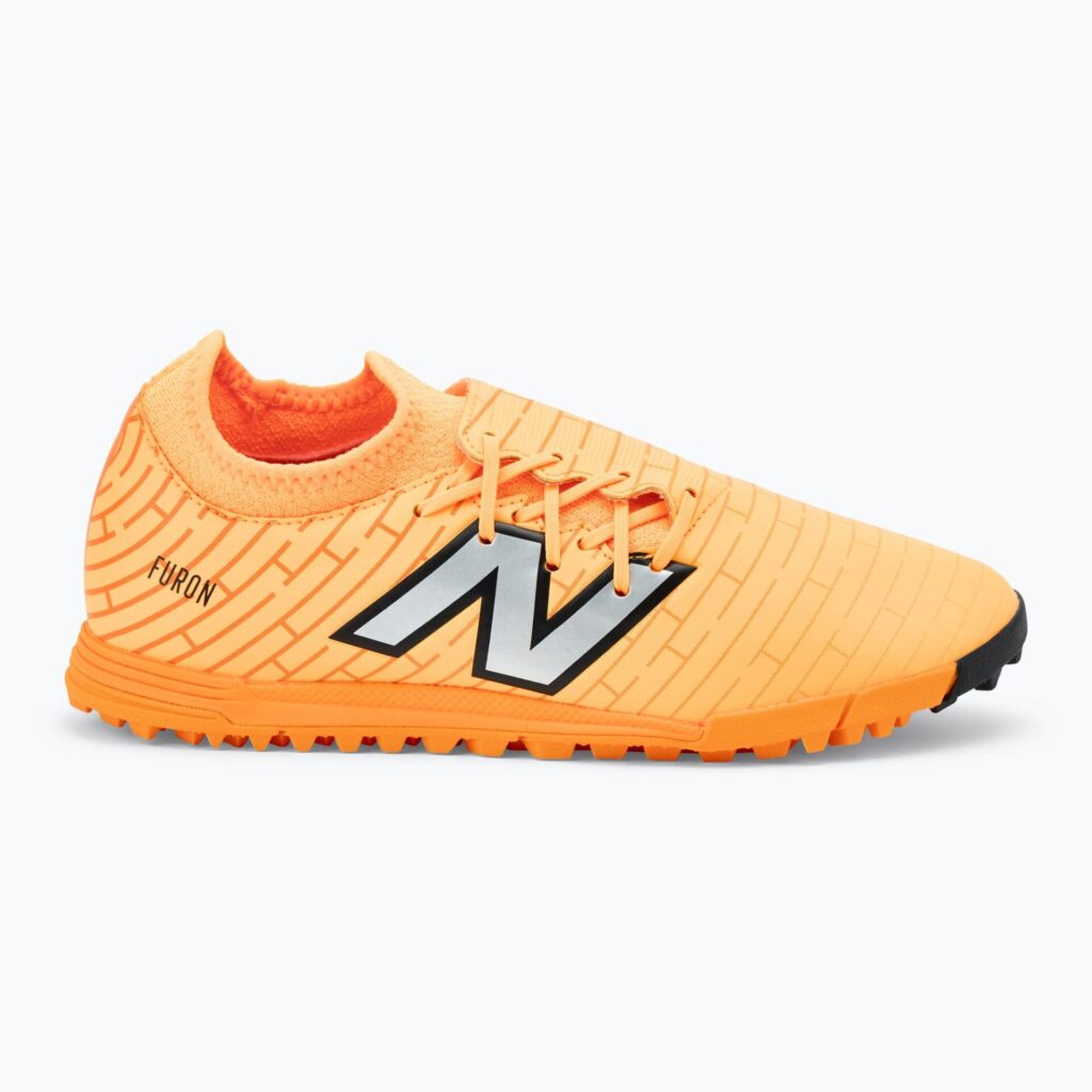 Футбольные бутсы New Balance Furon Dispatch V7+ TF orange