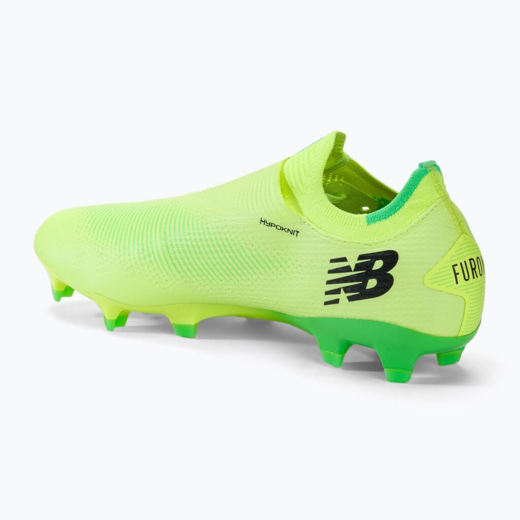 Футбольные бутсы New Balance Furon Pro V7+ FG bleached lime glo