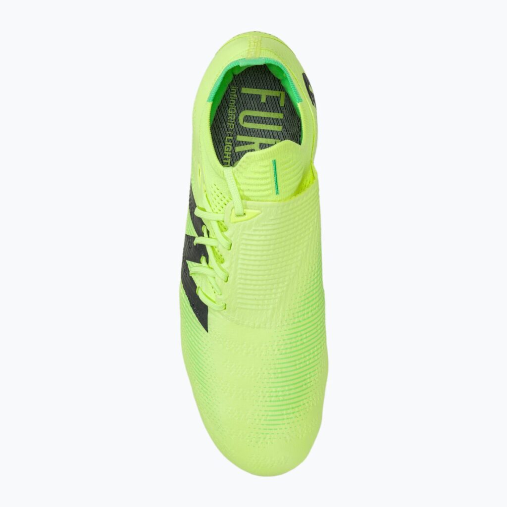 Футбольные бутсы New Balance Furon Pro V7+ FG bleached lime glo