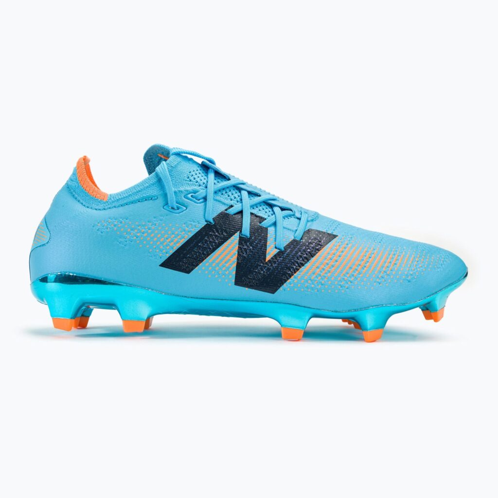 Футбольные бутсы New Balance Furon Pro V7+ FG team sky blue