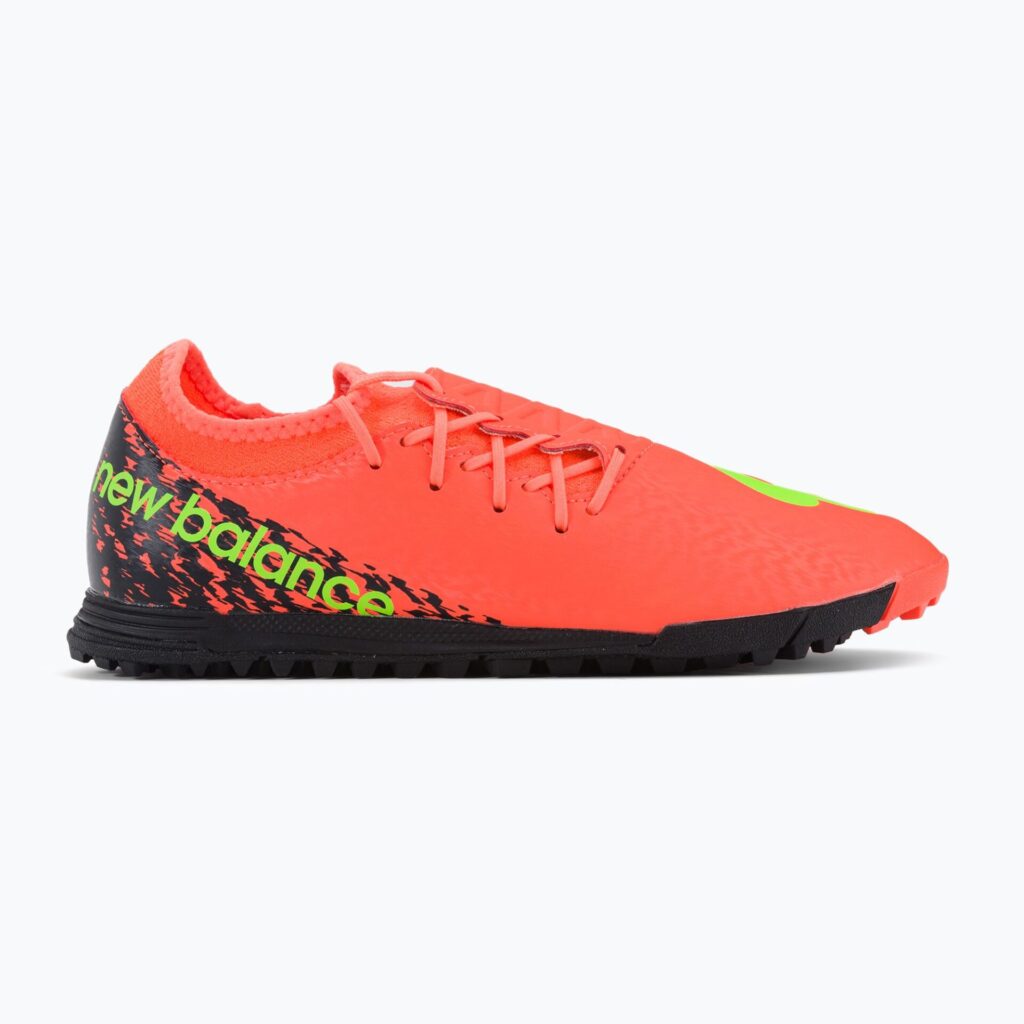 Футбольные бутсы New Balance Furon v7 Dispatch TF neon dragonfly