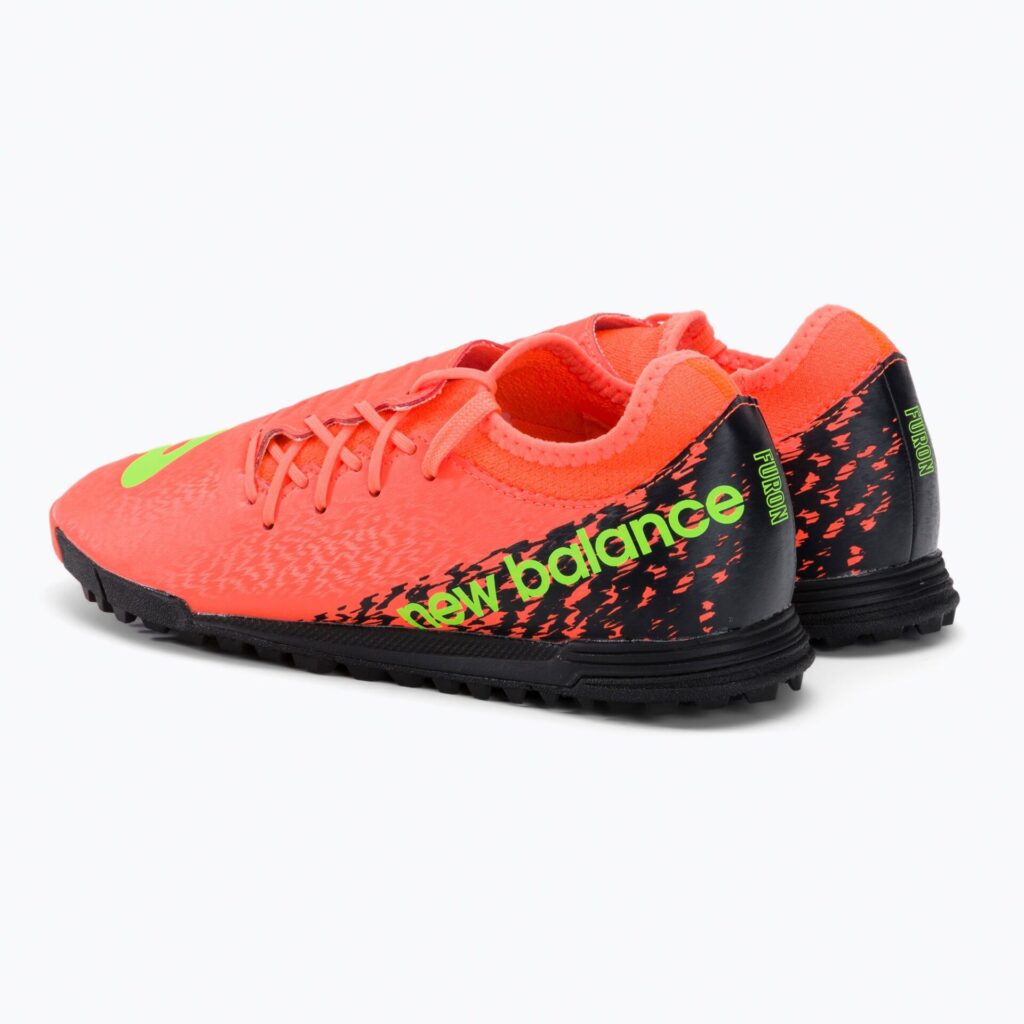 Футбольные бутсы New Balance Furon v7 Dispatch TF neon dragonfly