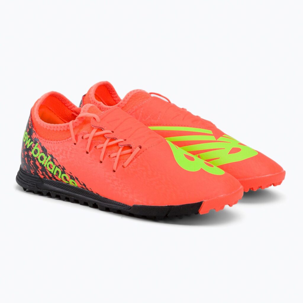 Футбольные бутсы New Balance Furon v7 Dispatch TF neon dragonfly