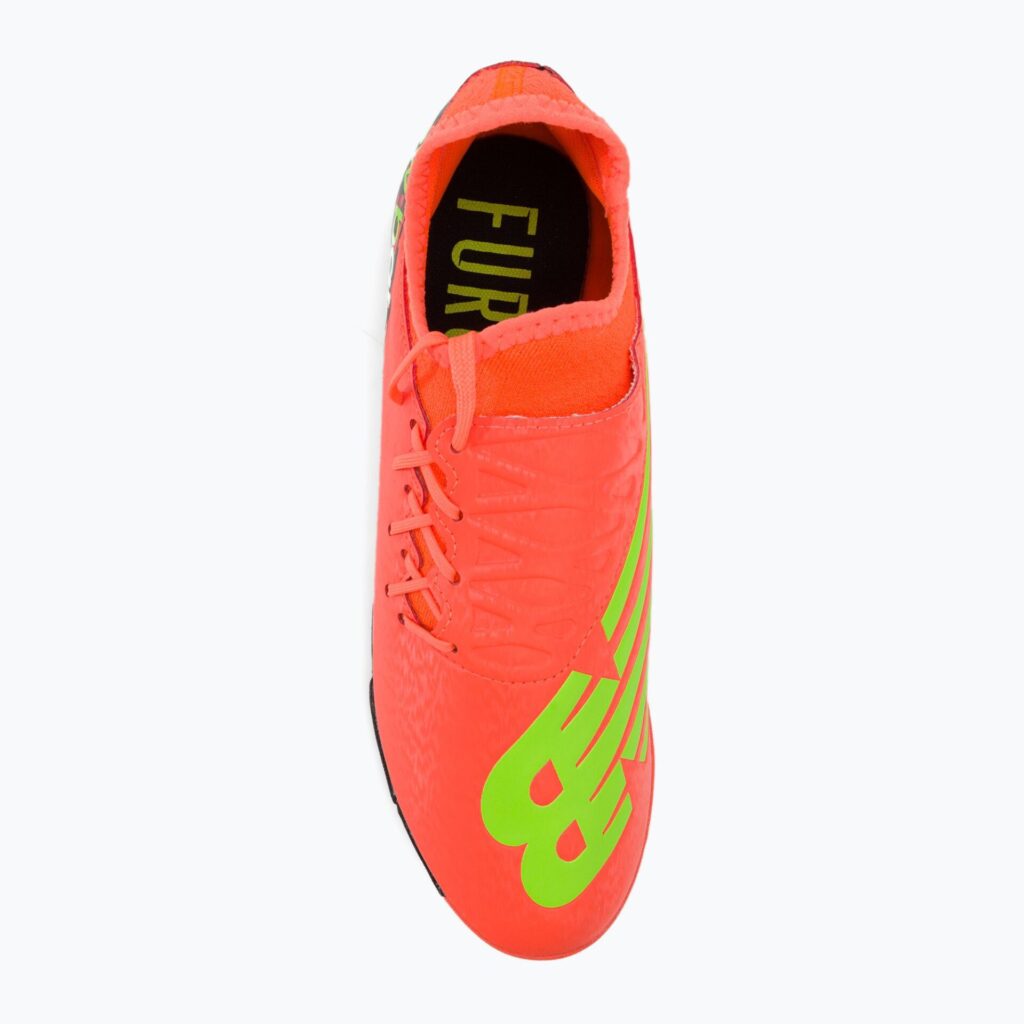 Футбольные бутсы New Balance Furon v7 Dispatch TF neon dragonfly