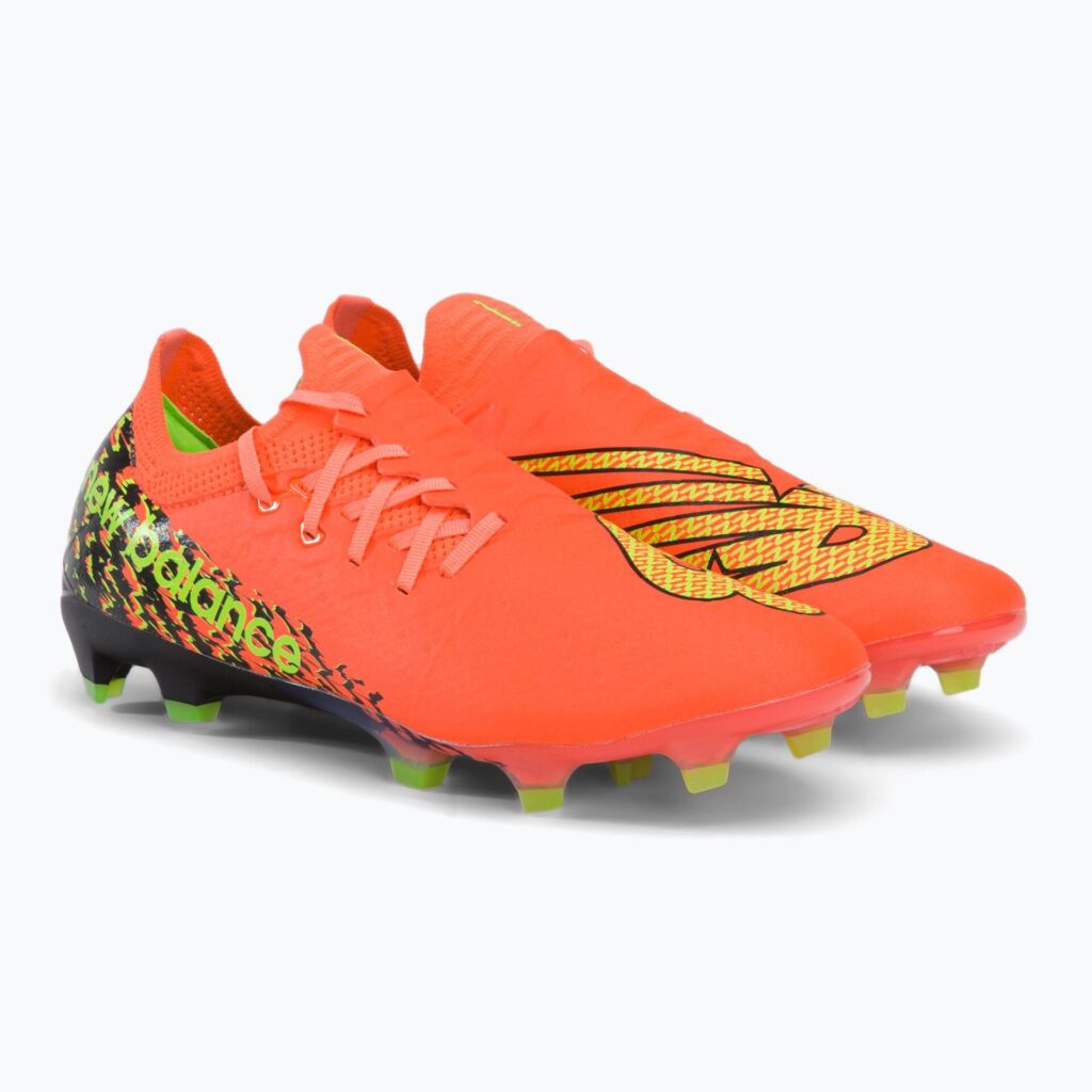 Футбольные бутсы New Balance Furon v7 Pro FG neon dragonfly