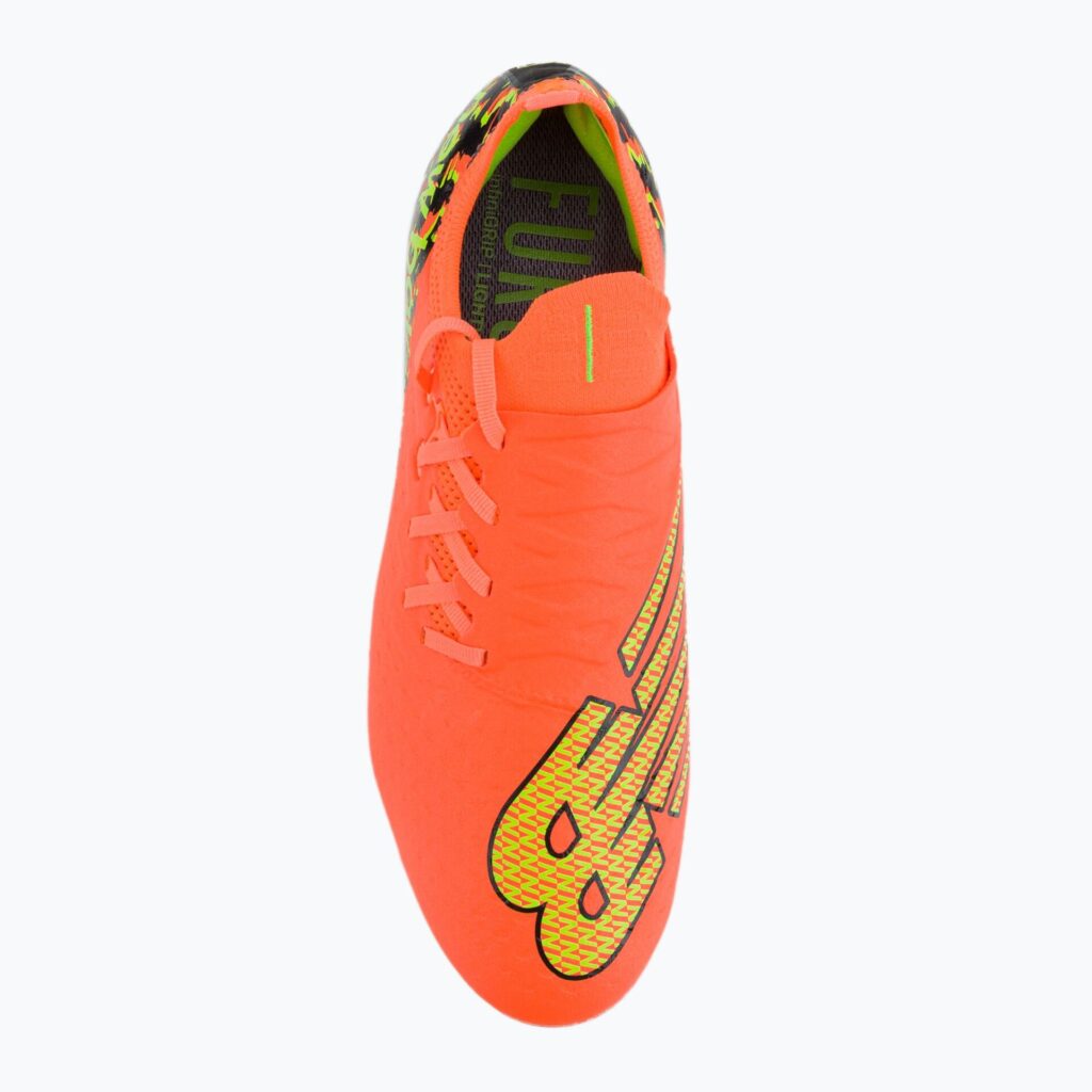 Футбольные бутсы New Balance Furon v7 Pro FG neon dragonfly