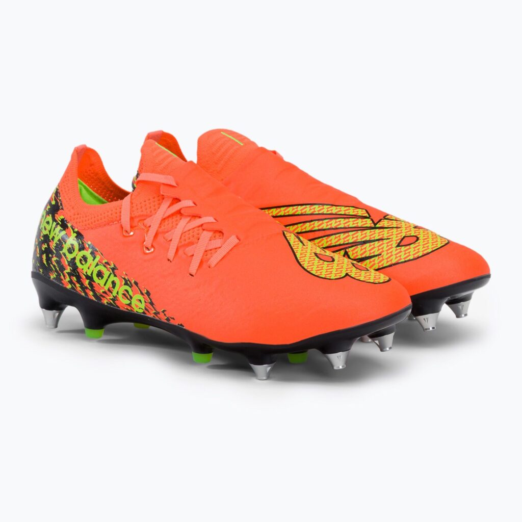 Футбольные бутсы New Balance Furon v7 Pro SG neon dragonfly