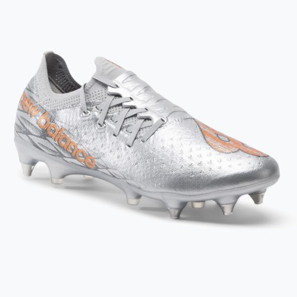 Футбольные бутсы New Balance Furon v7 Pro SG silver