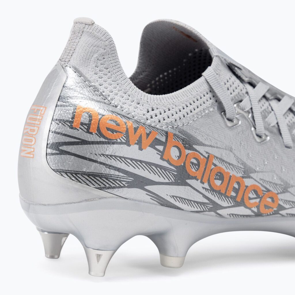 Футбольные бутсы New Balance Furon v7 Pro SG silver
