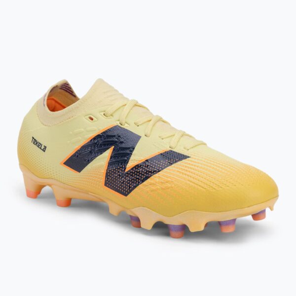 Футбольные бутсы New Balance Tekela Pro Low Laced V4+ FG beige