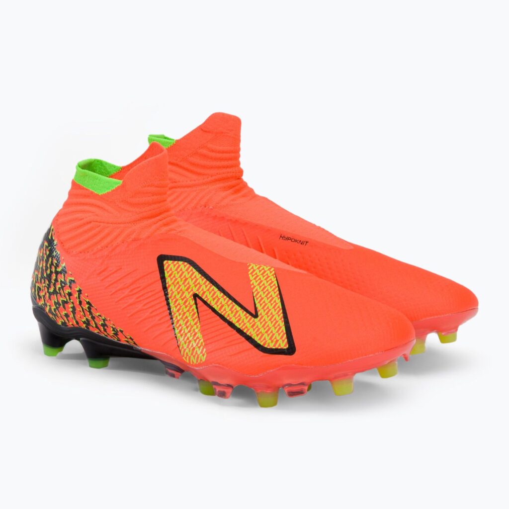 Футбольные бутсы New Balance Tekela Pro V4+ FG neon dragonfly