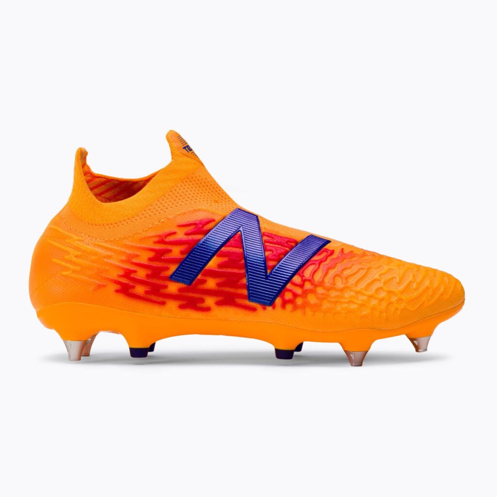 Футбольные бутсы New Balance Tekela V3+ Pro SG impulse/vibrant orange
