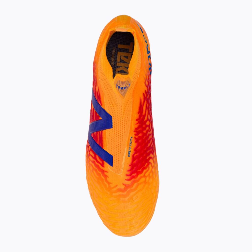 Футбольные бутсы New Balance Tekela V3+ Pro SG impulse/vibrant orange