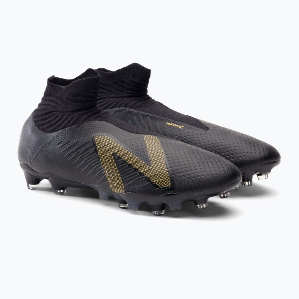 Футбольные бутсы New Balance Tekela V4 Pro FG black/gold