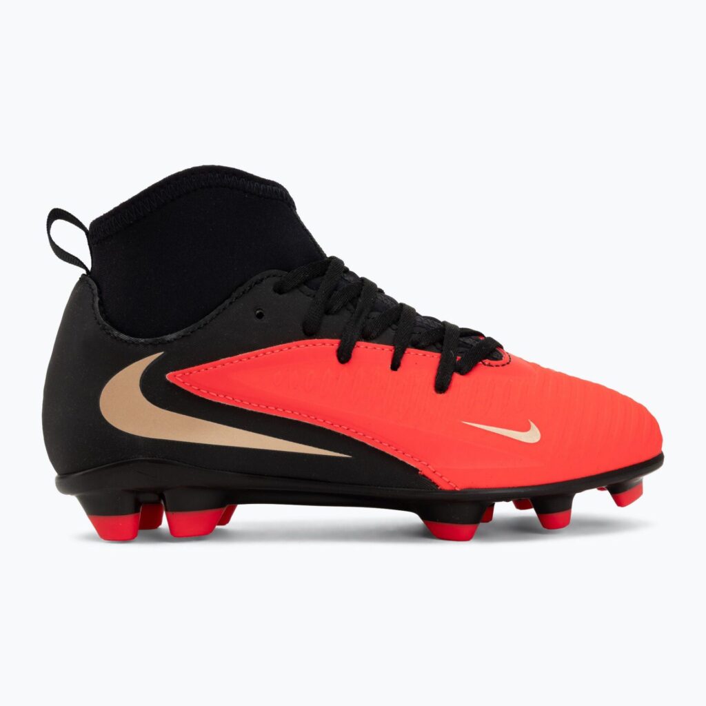 Футбольные бутсы Nike Jr. Phantom 6 High Club bright crimson/bright crimson/black